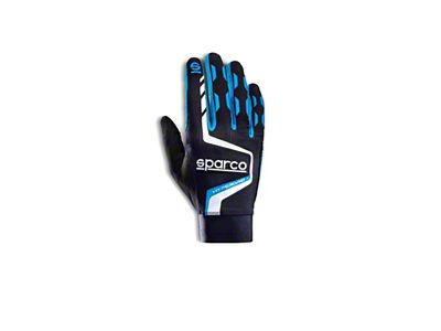 Sparco Gloves Hypergrip+ 09 Black/Blue - 00209509NRAZ