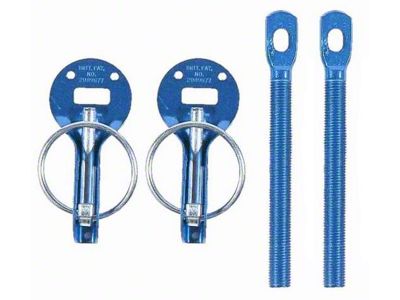 Sparco Hood Pin Blue - 01606AA