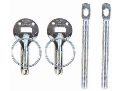 Sparco Hood Pin Silver