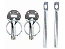 Sparco Hood Pin Silver - 01606S