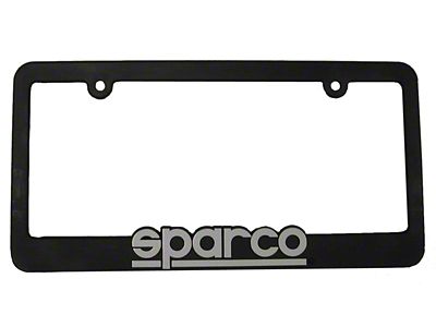 Sparco License Plate Frame Plastic - SP099FRAME