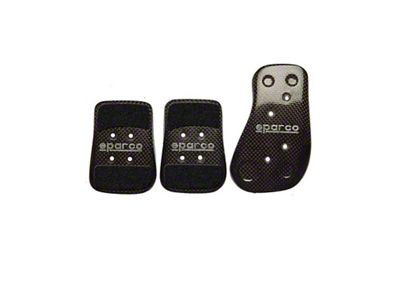 Sparco Pedal Kit Carbon Fiber - 03783L