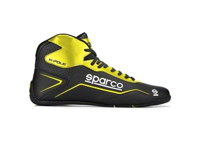 Sparco Shoe K-Pole 42 BLK/YEL - 00126942NRGF