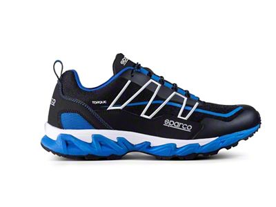 Sparco Shoe Torque 42 Black/Blue - 00128942NRAZ