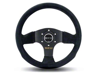 Sparco Strwhl 300 Suede Black - 015P300SN