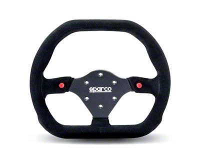 Sparco Strwhl 310X260 Suede Black
