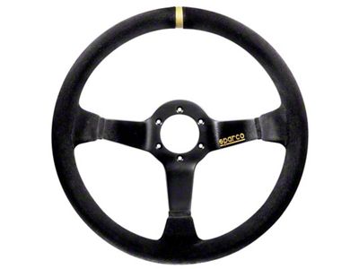 Sparco Strwhl 325 Suede Black - 015R325CSN