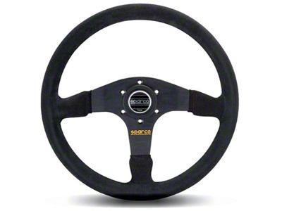 Sparco Strwhl 375 Suede Black - 015R375PSN