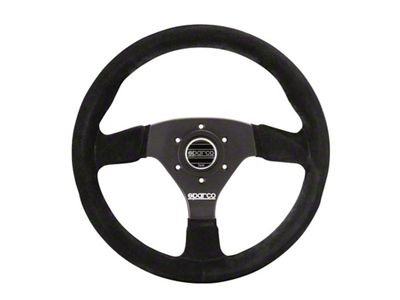 Sparco Strwhl 383 Suede Black - 015R383PSN