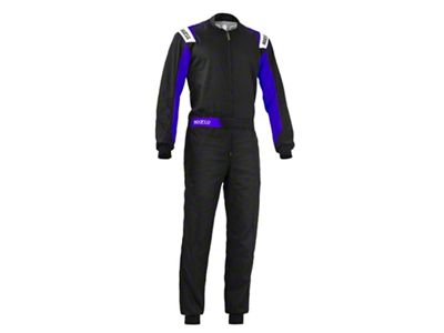 Sparco Suit Rookie Large BLK/BLU - 002343NREB3L
