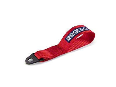 Sparco Tow Strap FIA Red