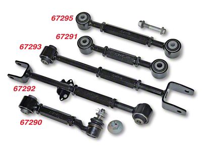 SPC Honda/Acura Rear Adjustable Arms Set of 5 - 67289