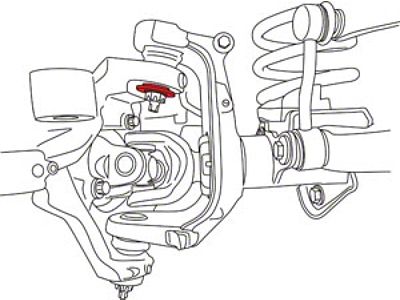 SPC Jeep 1/4 Deg. Camber Sleeve - 23401