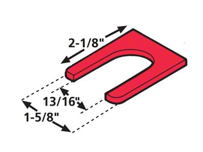 SPC Tandem Shim-FRTLNR 1/16in 100 - 35064