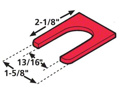 SPC Tandem Shim-FRTLNR 1/32in 100 - 35063