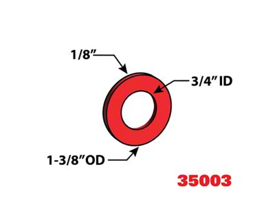 SPC Performance KENWRTH SHIM 1/8 6 - 35003