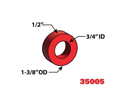 SPC Performance KENWRTH SHIM 1/2 6 - 35005