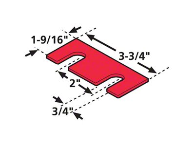SPC FRTLNR SHIM 1/16in. 6 - 35021