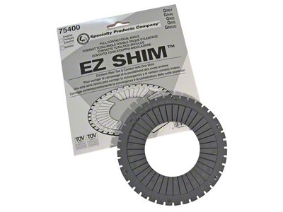 SPC EZ Shim Dual Angle Camber/Toe Shim Grey - 75400