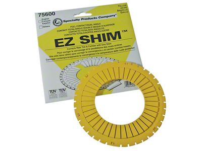 SPC EZ Shim Dual Angle Camber/Toe Shim Yellow - 75600