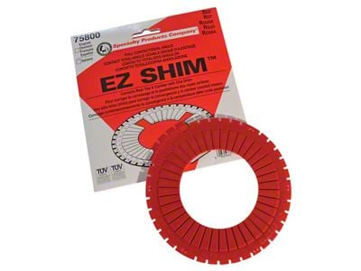 SPC EZ Shim Dual Angle Camber/Toe Shim Red - 75800
