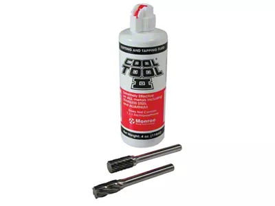 SPC 3/8in. Rotary File Set For Steel/Aluminum Incl. Cutting - 85130