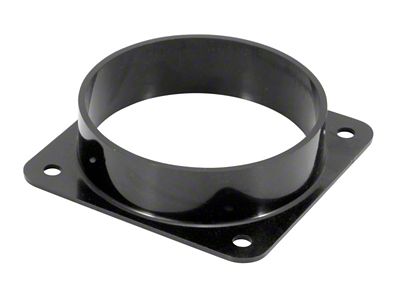 Spectre Intake Tube/Duct Mounting Plate ABS 4in. OD - 9148