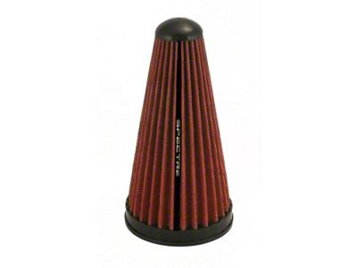 Spectre HPR Inline Conical Air Filter For 4in. Intake Tubing