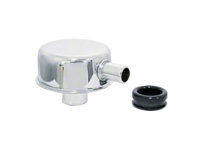 Spectre Oil Breather Cap w/Tube & Grommet Push-In - 4278