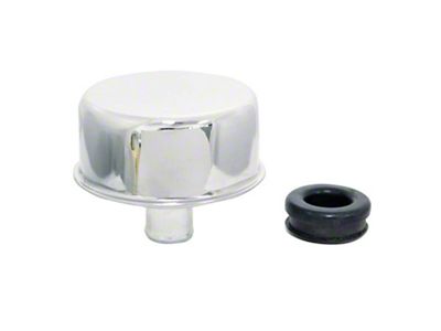 Spectre Oil Breather Cap w/Grommet 3/4in. Push-In - 4299