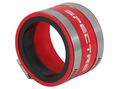 Spectre Coupler 3in. PVC w/Insert - Red - 8772