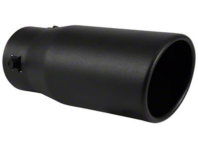 Spectre Exhaust Tip 3-1/2in. OD / Slant - Black - 22360
