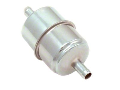 Spectre Fuel Filter Fits 5/16in. & 3/8in. - Chrome - 5965
