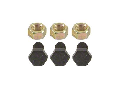 Spectre GM TH350/400 Torque Converter Bolts 3/8in.-24 x 5/8in. Grade - 4697