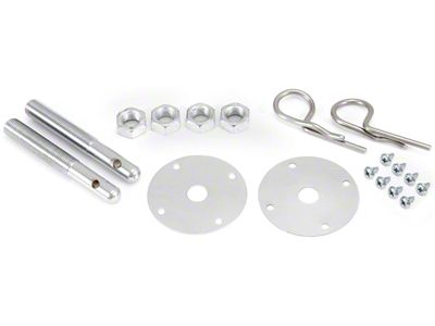 Spectre Hood Pin Kit - Chrome - 42563