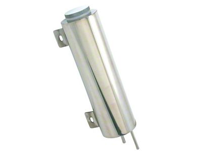Spectre Radiator Overflow Tank 3in. x 10in. - Polished SS Incl. Mounting Hardware
