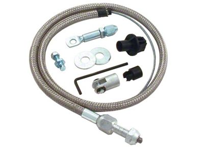 Spectre Throttle Cable w/Braided SS Housing - 3ft. - 2431