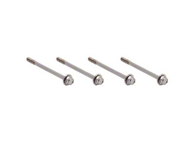 Spectre Chevy Center Bolt Valve Cover Bolt Set - Chrome 4 Pack