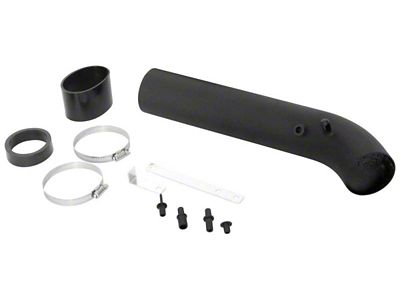 Spectre Universal Intake Tube Kit 3in. - Aluminum - Black - 8219K