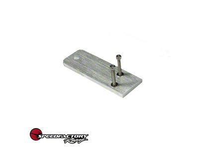 SpeedFactory Racing Boost Control Solenoid Mounting Bracket; 4-Port (Universal; Some Adaptation May Be Required)