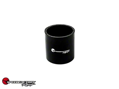 SpeedFactory Racing Silicone Coupler; 3-Inch x 3-Inch; Black