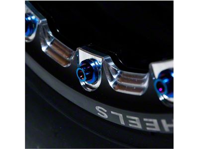 SpeedFactory Racing Titanium Beadlock / Wheel Center Bolts; Set of 15; Burnt