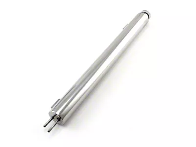 Speedmaster Stainless Steel Overflow Tank with Mounting Bracket Kit; 2-Inch x 21-Inch (Universal; Some Adaptation May Be Required)