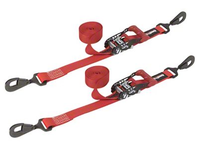 SpeedStrap 1 1/2In x 10Ft Ratchet Tie-Down 2 Pack