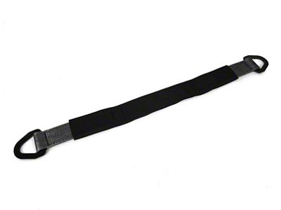 SpeedStrap 2In x 30In Axle Strap w/ D-Rings Black - 29111