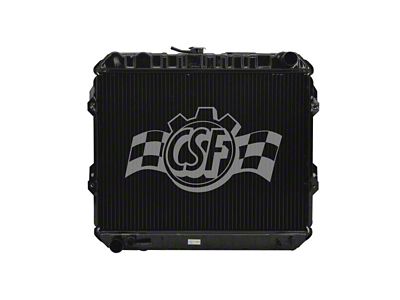 CSF 86-95 Toyota Pickup 2.4L OEM Plastic Radiator - 895