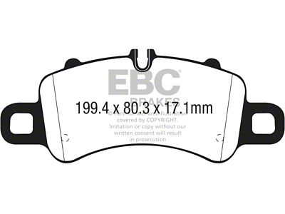 EBC Brakes Bluestuff Brake Pad Sets Fronts Only - DP52307NDX