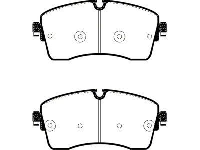 EBC Brakes Greenstuff Brake Pad Sets Fronts Only - DP62385