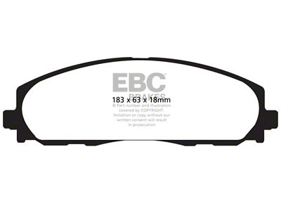EBC Brakes Extra Duty Brake Pad Sets Fronts Only - ED91888