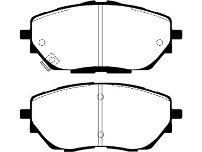 EBC Brakes Greenstuff Brake Pad Sets Fronts Only - DP22368
